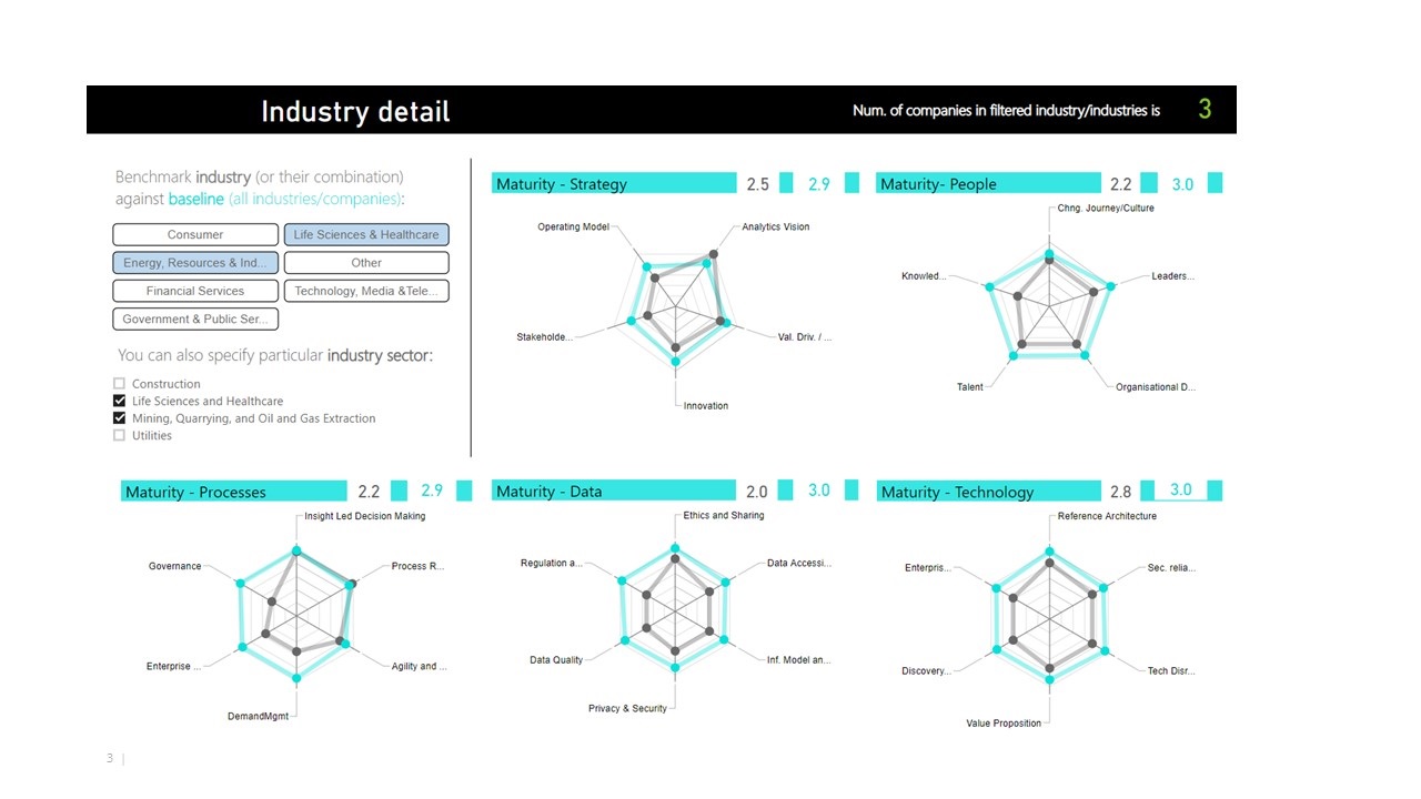 Industry Benchmarking & Company Ranking — Deloitte Power BI